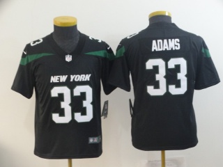 Youth New York Jets #33 Jamal Adams 2019 Vapor Untouchable Limited Jersey Black