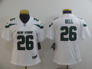 Woman New York Jets #26 Le'Veon Bell 2019 Vapor Untouchable Limited Jersey White