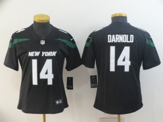 Woman New York Jets 14 Sam Darnold 2019 Vapor Untouchable Limited Jersey Black