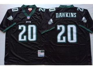 Philadelphia Eagles #20 Brian Dawkins Throwback Jersey Black