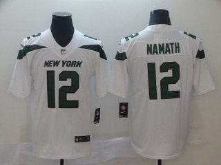 New York Jets #12 Joe Namath 2019 Vapor Untouchable Limited Jersey White