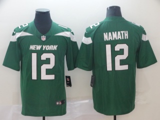 New York Jets #12 Joe Namath 2019 Vapor Untouchable Limited Jersey Green