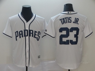 San Diego Padres #23 Fernando Tatis Jr. Cool Base Jersey White