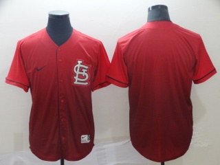 St. Louis Cardinals Blank Nike Fade Jersey Red