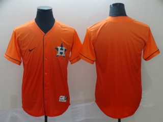 Nike Houston Astros Blank Fade Jersey Orange