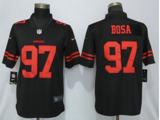 San Francisco 49ers 97 Nick Bosa Vapor Untouchable Limited Jersey Black