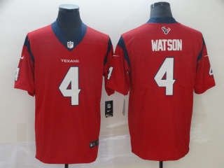 Houston Texans 4 Deshaun Waston 2019 Vapor Limited Jersey Red