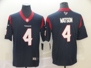 Houston Texans 4 Deshaun Waston 2019 Vapor Limited Jersey Blue