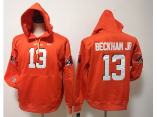 Cleveland Browns #13 Odell Beckham Jr Hoodie Orange