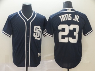 San Diego Padres #23 Fernando Tatis Jr. Cool Base Jersey Blue