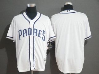San Diego Padres Blank Cool Base Jersey 2019 White
