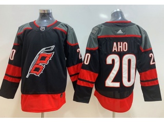 Adidas Carolina Hurricanes #20 Sebastian Aho Hockey Jersey Black