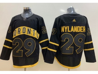 Adidas Toronto Maple Leafs #29 William Nylander Jersey Black