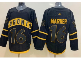 Adidas Toronto Maple Leafs #16 Mitch Marner Jersey Black