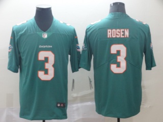 Miami Dolphins #3 Josh Rosen Men's Vapor Untouchable Limited Jersey Green