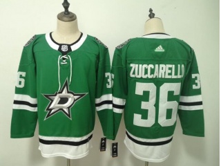 Adidas Dallas Stars #36 Mats Zuccarello Hockey Jersey Green