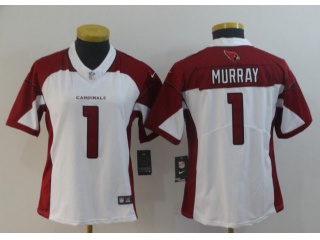 Woman Arizona Cardinals #1 Kyler Murray Vapor Untouchable Limited Jersey White