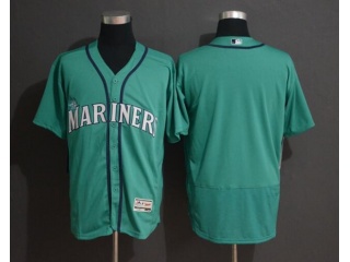 Seattle Mariners Blank Flex Base Baseball Jersey Green