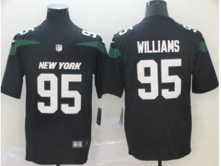 New York Jets #95 Quinnen Williams 2019 Vapor Untouchable Limited Jersey Black