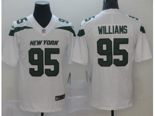 New York Jets #95 Quinnen Williams 2019 Vapor Untouchable Limited Jersey White