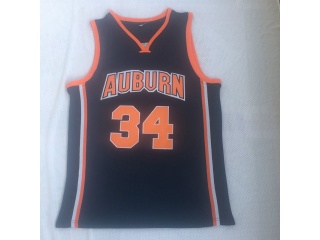 Auburn Tigers 34 Charles Barkley College Basketball Jersey Navy Blue