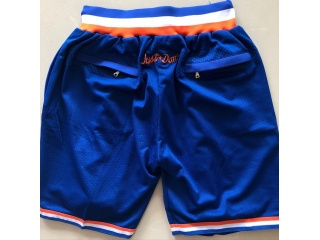 Cleveland Cavaliers Throwback Basketball Shorts Blue