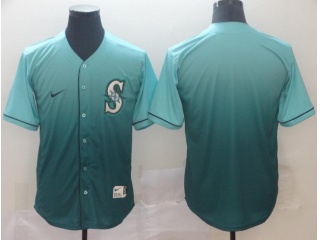 Seattle Mariners Blank Nike Fade Fashion Jersey Blue