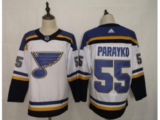 Adidas St.Louis Blues #55 Colton Parayko Hockey Jersey White