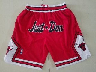 Chicago Bulls Throwback Basketball Short Red 