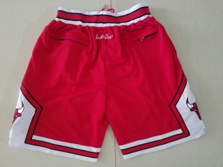 Chicago Bulls Throwback Basketball Short Red 