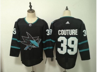 Adidas San Jose Sharks 39 Logan Couture Hockey Jersey Black