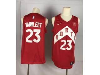 Toronto Raptors #23 Fred Vanvleet Earned Swingman Jersey Red