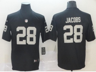 Oakland Raiders #28 Josh Jacobs Men's Vapor Untouchable Limited Jersey Black