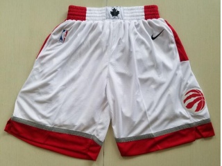 Nike Toronto Raptors Basketball Shorts White