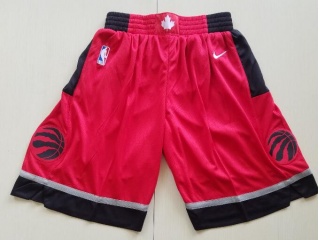 Nike Toronto Raptors Basketball Shorts Red