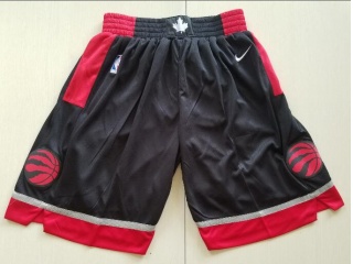 Nike Toronto Raptors Basketball Shorts Black