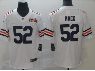 Chicago Bears #52 Khalil Mack Throwback Men's Vapor Untouchable Limited Jersey White