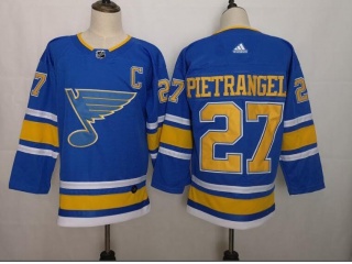 Adidas St.Louis Blues #27 Alex Pietrangelo Winter Classic Hockey Jersey Blue