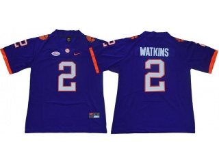 Clemson Tigers #2 Sammy Watkins Limited Jersey Purple