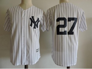 New York Yankees 27 Giancarlo Stanton without Name Cool Base Jersey White