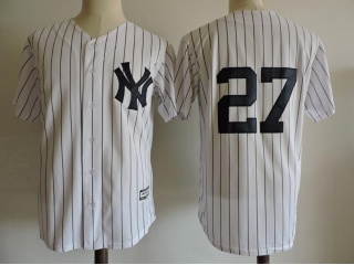 New York Yankees 27 Giancarlo Stanton without Name Cool Base Jersey White