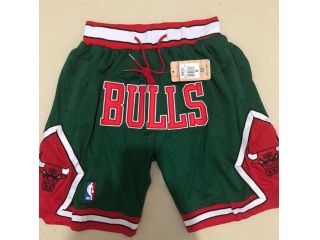 Chicago Bulls Throwback Basketball Short Green 