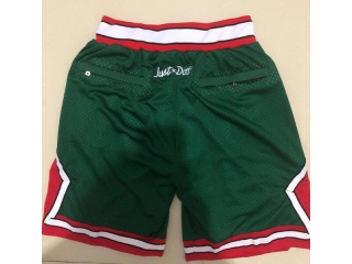 Chicago Bulls Throwback Basketball Short Green 