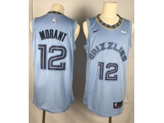 Nike Memphis Grizzlies #12 Ja Morant Jersey Blue