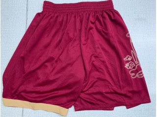 Houston Rockets Basketball City Shorts Red