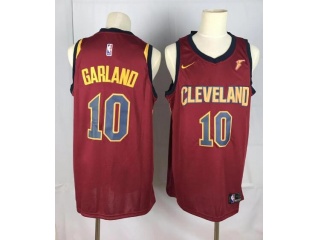Nike Cleveland Cavaliers #10 Darius Garland Jerseys Red