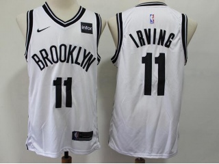 Brooklyn Nets #11 Kyrie Irving Basketball Jersey White