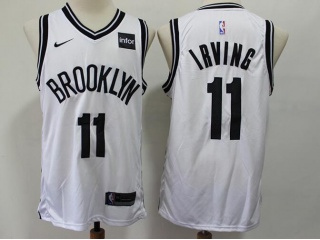 Brooklyn Nets #11 Kyrie Irving Basketball Jersey White