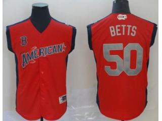 2019 All Star Boston Red Sox #50 Mookie Betts Jersey