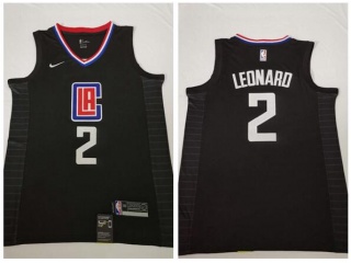 Nike Los Angeles Clippers #2 Kawhi Leonard Basketball Jersey Black